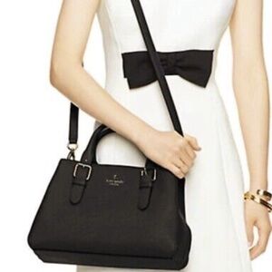 Kate Spade Cove Street Provence Black Handbag Purse Satchel
